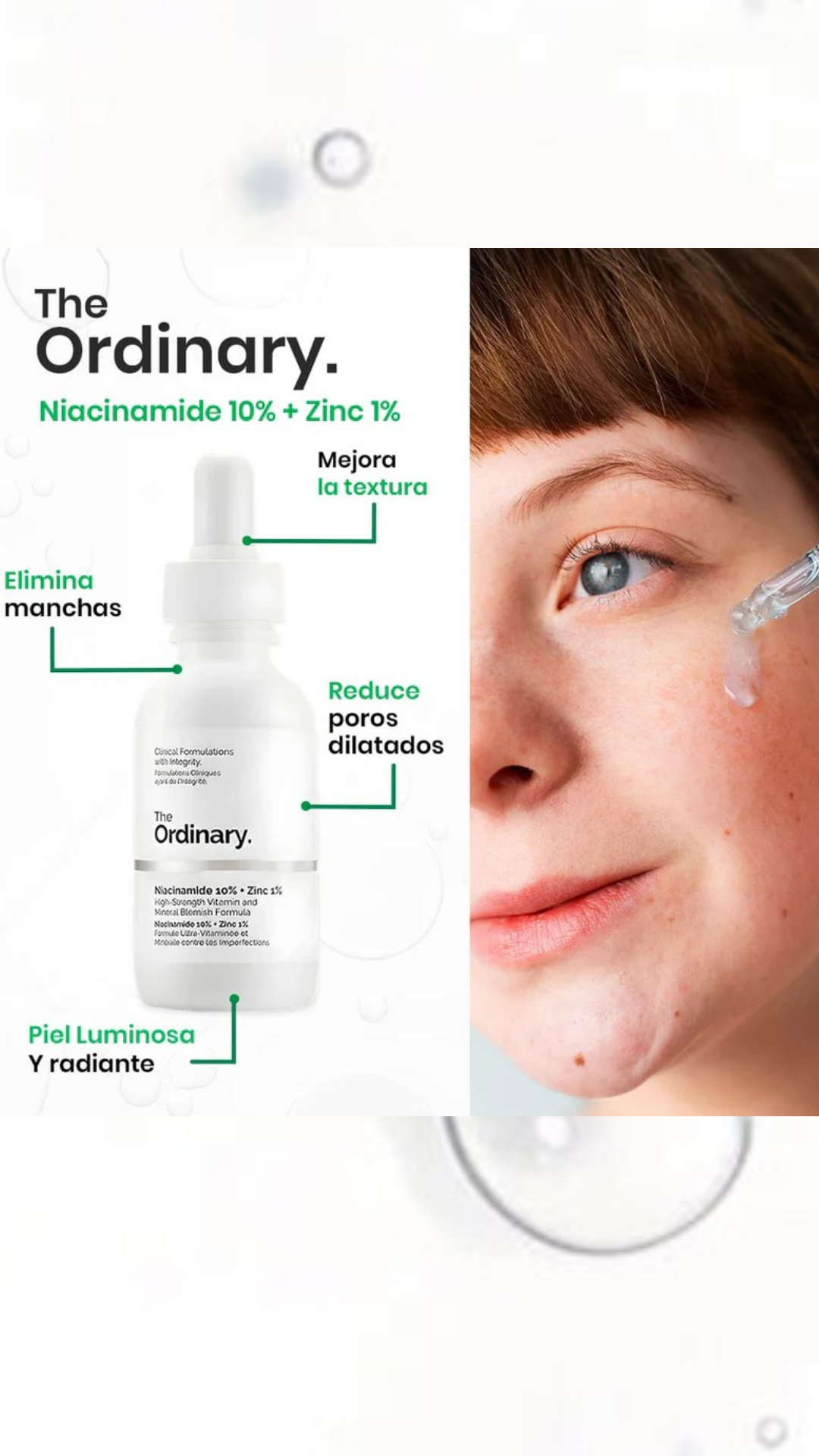 "✨¡SUPER PROMOCION:🧖‍♀️💥 LLEVA 1 SERUM DE NIACINAMIDA $59.900🔥🧴"