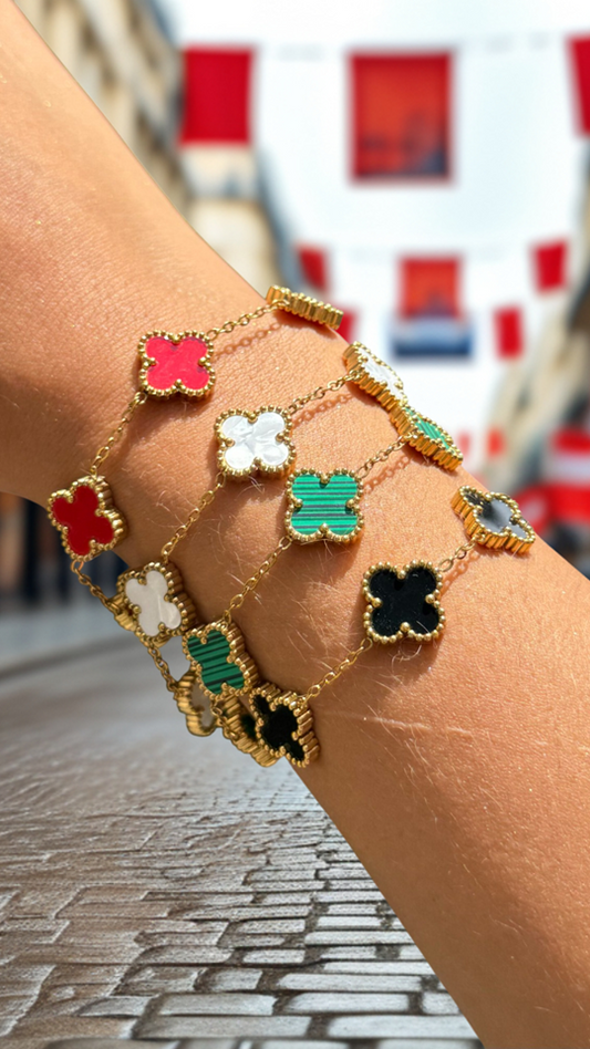 Pulsera Van Cleef Trebol Con Caja.🎁 ESPECIAL DE HOY $2 X 79.900🎁