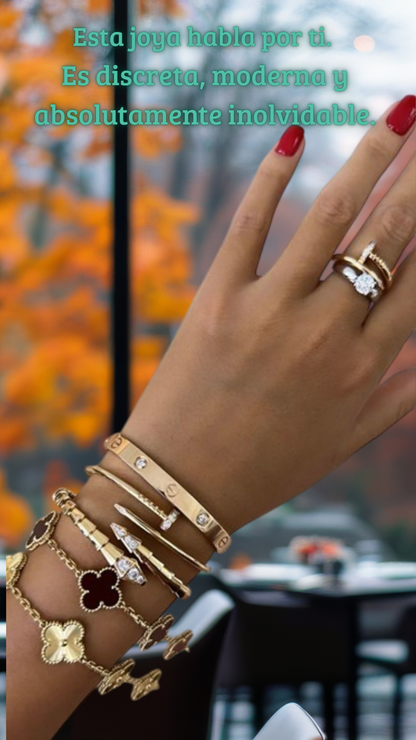 Pulsera Van Cleef Trebol Con Caja.🎁 ESPECIAL DE HOY $2 X 79.900🎁