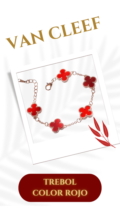 Pulsera Van Cleef Trebol Con Caja.🎁 ESPECIAL DE HOY $2 X 79.900🎁
